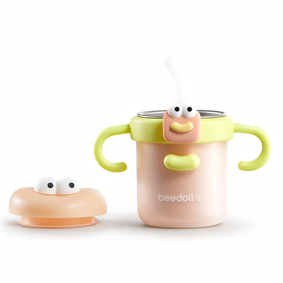 Ürün görseli: Isı Korumalı Bebek Kupası - Pembe