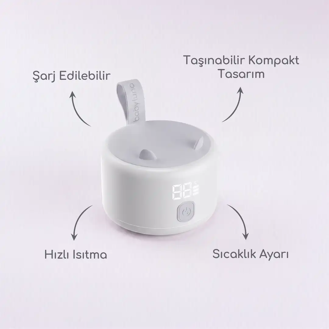Baby Luna Taşınabilir Su ve Süt Isıtıcı