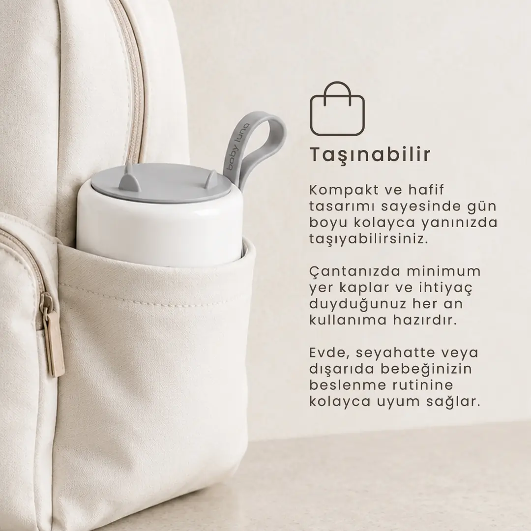 Baby Luna Taşınabilir Su ve Süt Isıtıcı