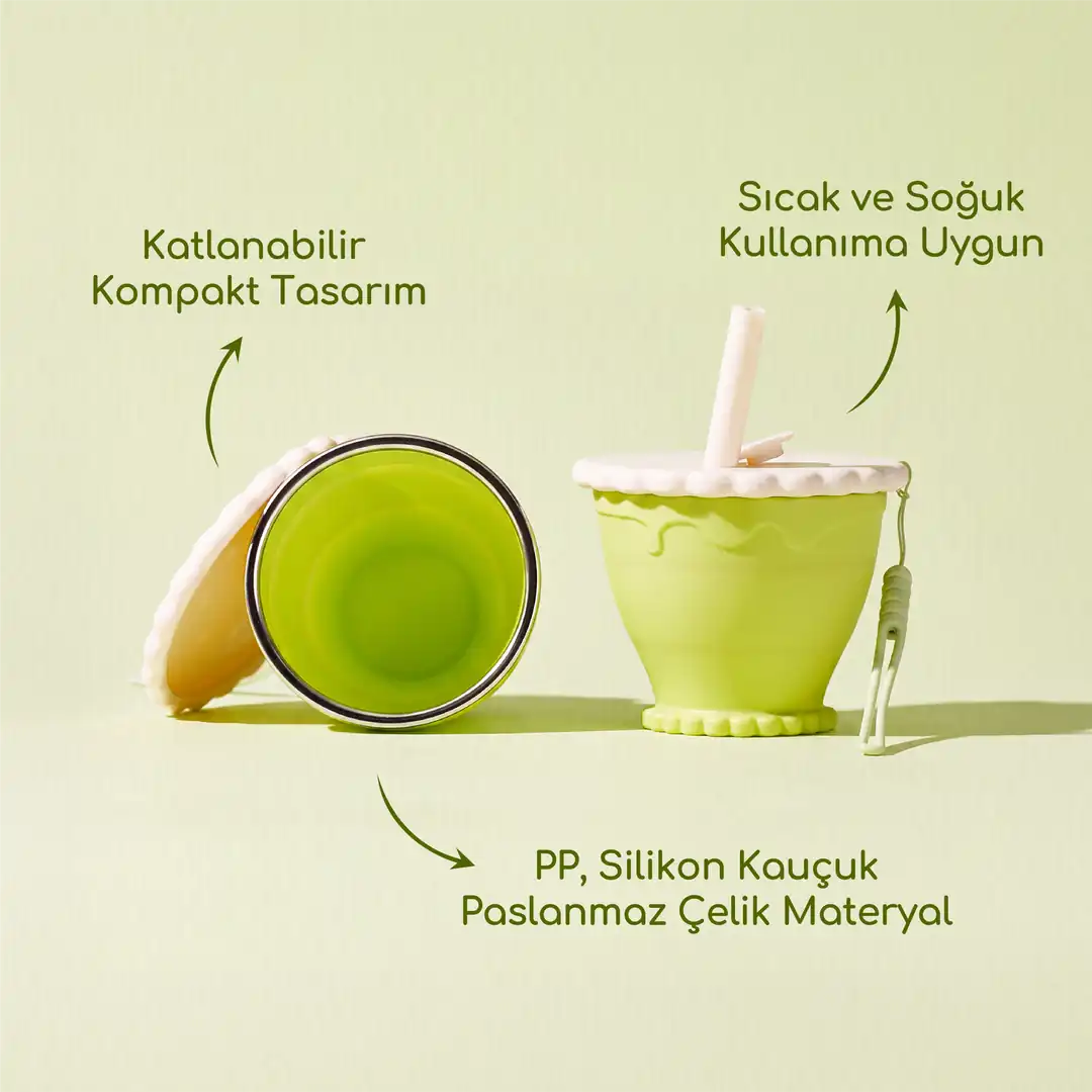 Katlanabilir Seyahat Kupası